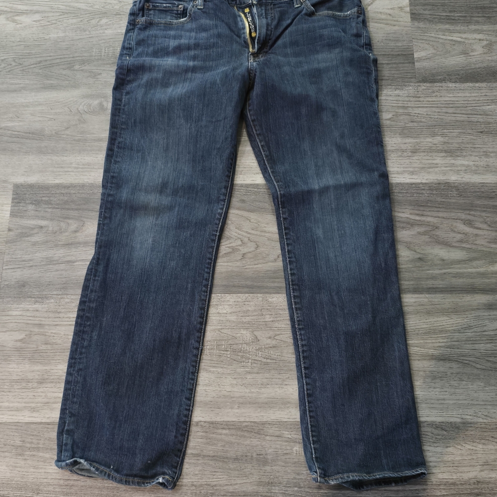 Lucky Brand Women's Straight-Leg Jeans in Dark Blue Wash